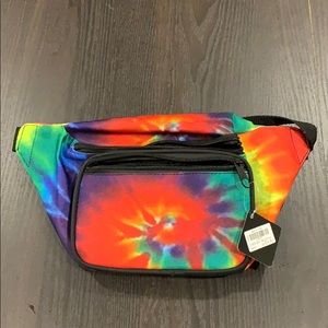 NWT tie-dye fanny pack hip pack